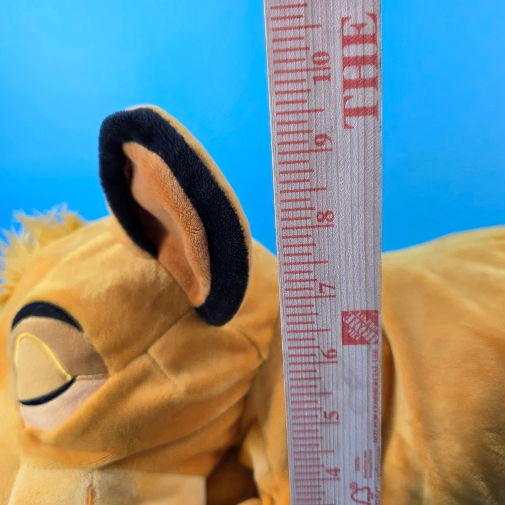 Disney Parks Simba Cuddleez Large Plush‎ Sleeping Lion King Stuffed Animal 24